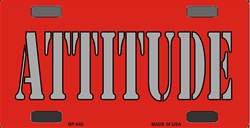 Picture of BP-042 Attitude- Bicycle License Plate