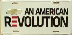 Picture of LP-1237 Chevy- An American Revolution License Plate- 2715