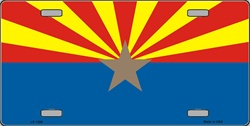 Picture of LP-1288 AZ Arizona Small Star License Plate- 865
