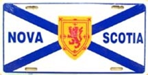 Picture of LP-1290 Nova Scotia Flag License Plate- 2395
