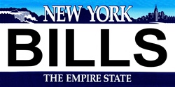 New York State Background License Plates- Bills