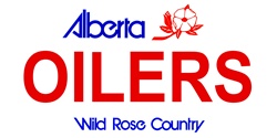 LP-2066 Alberta Canada Province Background License Plates- Oilers
