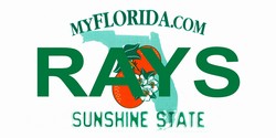 LP-2084 Florida State Background License Plates- Rays