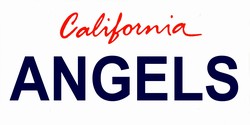 LP-2096 California State Background License Plates- Angels