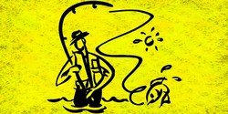 Fly Fishing Line Art License Plates