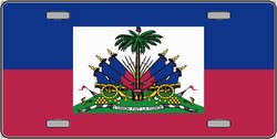 Haiti Flag License Plates