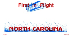 North Carolina State Background Blanks Flat- Automotive License Plates Blanks for Customizing