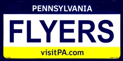LP-2293 Pennsylvania State Background License Plates- Flyers