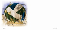 Volleyball- Offset Flat License Plates Blanks for Customizing