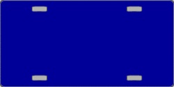 License Plate Blanks – Blue Ridge Sign Supply Inc