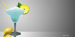Margarita Time Offset Flat License Plates Tags