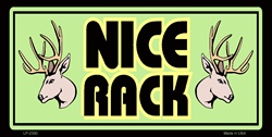 Nice Rack Deer Hunting Hunting License Plates Tags