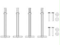 Pac116 Steel Stud/Drywall Anchor Kit - 6Pc