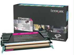 Picture of Lexmark C734A4Cg C73X Cyan  Return Program Print Cartridg