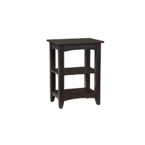 Picture of Bolton Furniture ASCA02CL Shaker Cottage 2 Shelf End Table - Chocolate