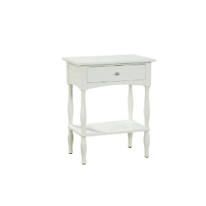 Picture of Bolton Furniture ASCA01IV Shaker Cottage End Table - Ivory