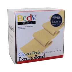 Picture of Body Sport BDS50BLK Body Sport Exercise Bands