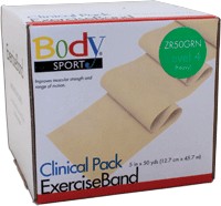 Picture of Body Sport BDS50DGRN Body Sport Exercise Bands