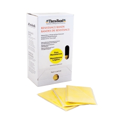 . HYG246YEL Thera-Band Dispenser Pack Light 30 Per Box