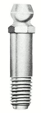 Picture of Alemite 025-1698-B 1-4 Inch-28 Taper Thread Gre