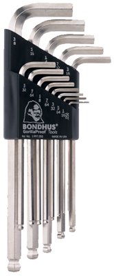 Picture of Bondhus 116-20399 Plated Balldriver L-Wrench Double Pk