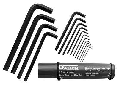 Allen 023-56018 9Ml Metric Allen Wrenchset S-P10