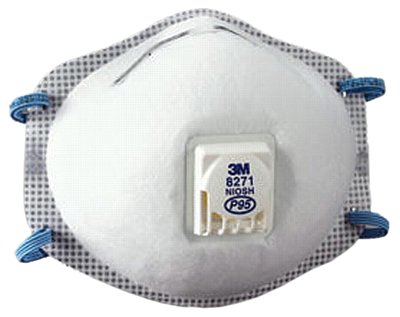 Picture of 3M OH&amp;ESD 142-8271 P95 Maint.Free Particulate Respirator