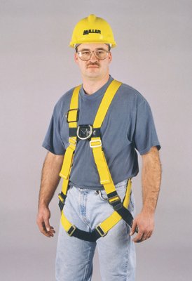 Non-Stretch Harnesses, Back D-Ring, Mating Chest & Legs; Friction Shoulders