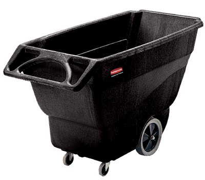 Black 1-2 Cubic Yard Utility Tilt Truck 450# Cap