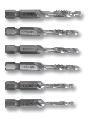Greenlee #10 24 TPI NC High Speed Steel Split Point Drill/Tap Bit - DTAP10-24