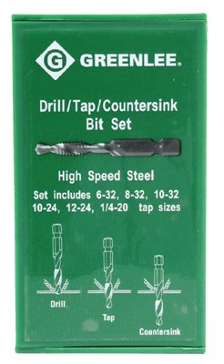 Picture of Greenlee 332-DTAPKITM Drill-Tap Kit Metric Pop