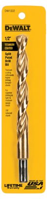 115-DW1332 1-2 Inch Titanium Drill Bit