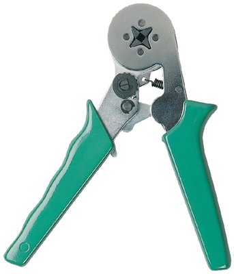 Wire Ferrule Crimping Tool, 10 to 25 AWG, 6.9 in