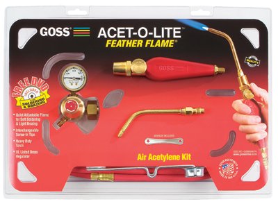 Feather Flame Air-Acetylene Torch Outfits Kit