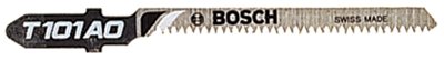 Bosch 3-1/4 Inch 20 TPI Clean for Wood T-Shank Jig Saw Blades 5 Piece - T101AO