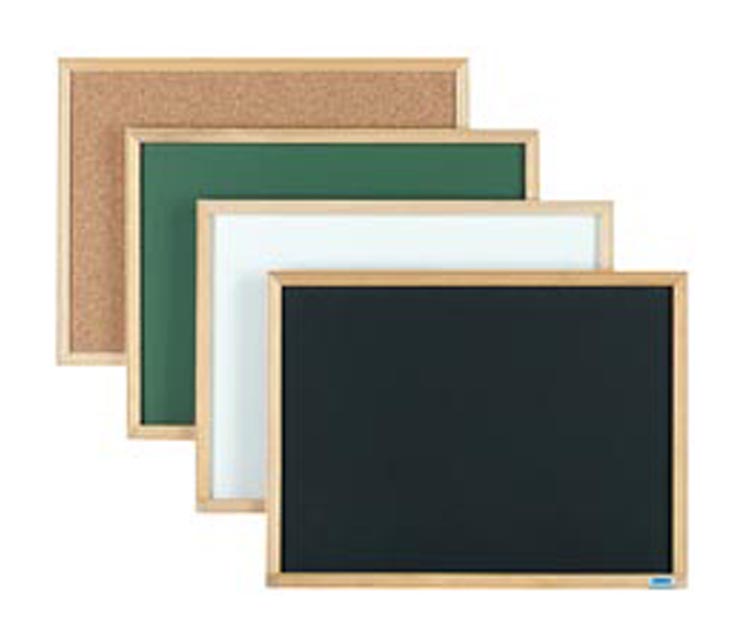Picture of Aarco Products EB1824 Economy Series Wood Frame Natural Cork Board