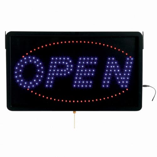 Picture of Aarco Products OPE02L Large LED Sign Open