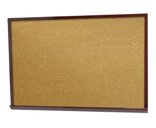 Picture of Aarco Products DBO1824 Frame Oak Look Heavy-Duty Professional Series Cork Board with Wood-Look Trim