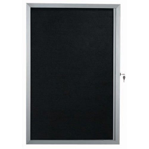 Picture of Aarco Products EDC1218 1-Door Enclosed Letter Board Cabinet