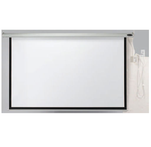 Picture of Aarco Products MPS-84 Motorized Electronically Operated Projection Screen - Matte White