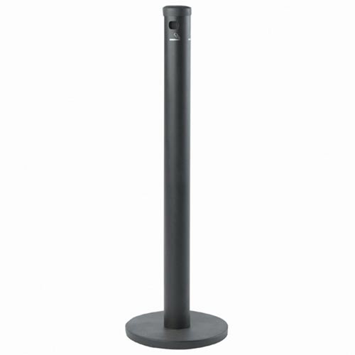 Picture of Aarco Products SB40F Floor Standing Cigarette Receptacle - Black