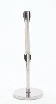 Picture of Aarco Products HS-27 Satin Dual Belt Form-A-Line Stanchion