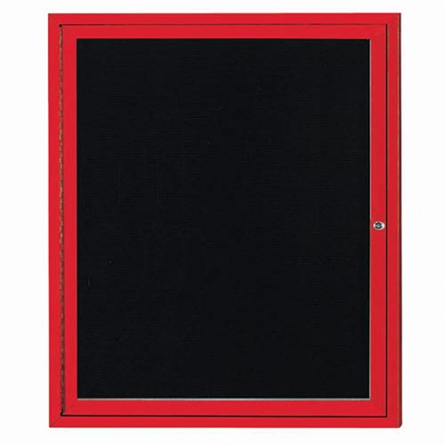 Picture of Aarco Products ADC3630R Enclosed Directory Board - Red