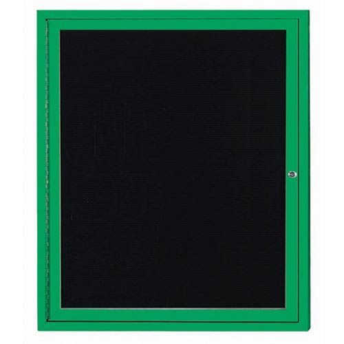 Picture of Aarco Products ADC3630G Enclosed Directory Board - Green