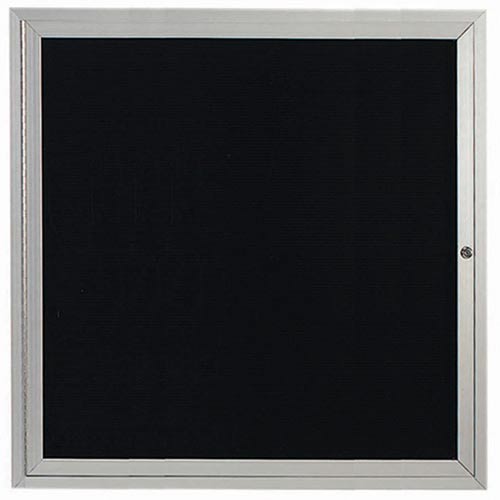 Picture of Aarco Products ADC3636 Enclosed Directory Board - Clear Satin Anodized