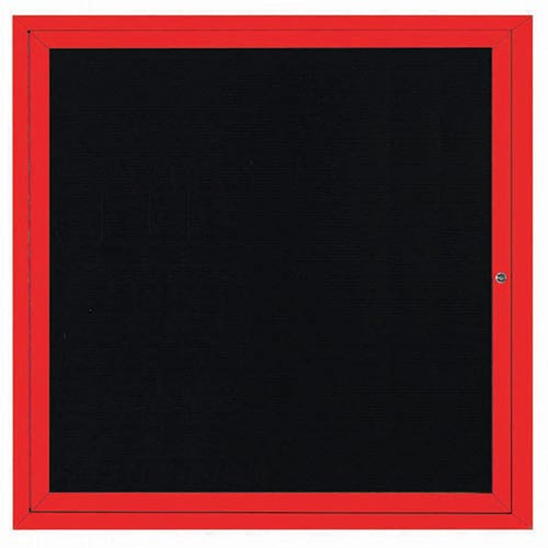 Picture of Aarco Products ADC3636R Enclosed Directory Board - Red