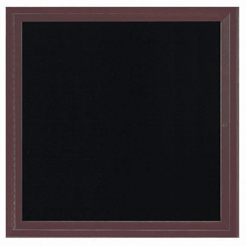 Picture of Aarco Products ADC3636IBA Illuminated Enclosed Directory Board - Bronzed Anodized