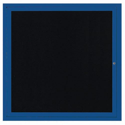Picture of Aarco Products ADC3636IB Illuminated Enclosed Directory Board - Blue