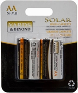 Picture of Alpine Corp SLA300 4-Pack Solar Light Battery Pack of 12
