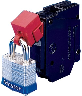 Circuit Breaker Lockout, Clamp-On, For 480/600V AC Volt, For Single Pole Circuit Breaker Type
